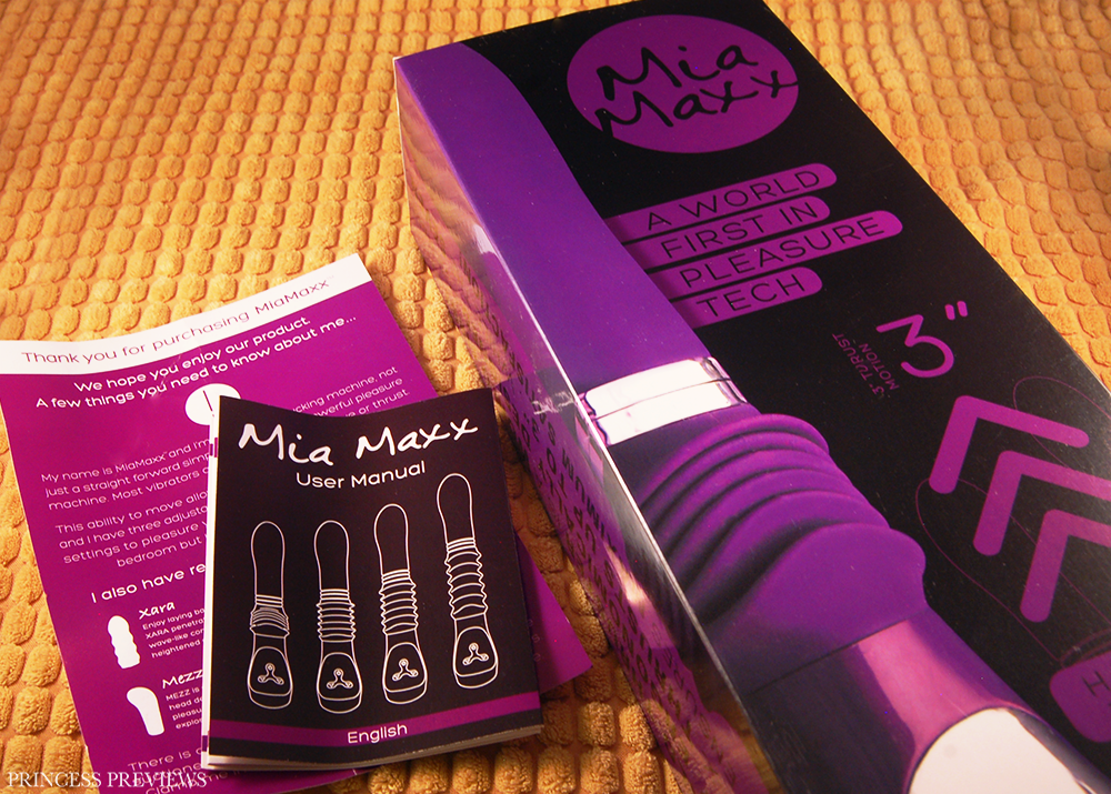 MiaMaxx Hand-Held Thruster Vibrator Packaging