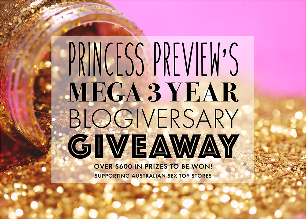 Princess Preview's Third Blogiversary Giveaway