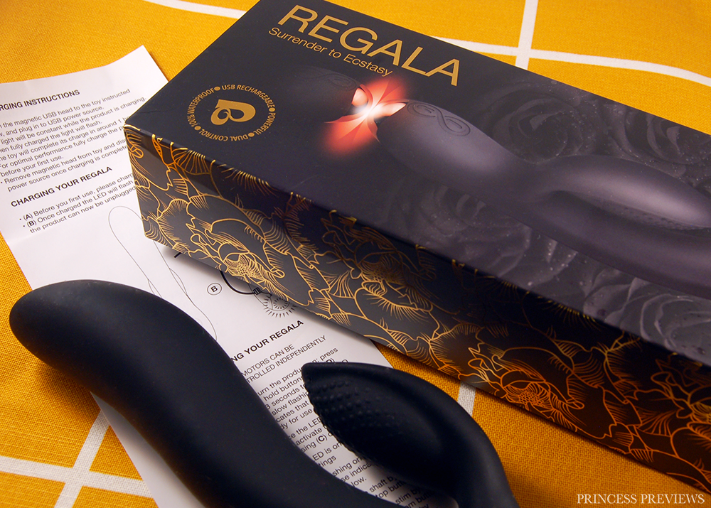 Rocks Off Regala Packaging and Instructions