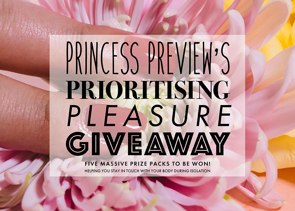 Princess Preview's Prioritising Pleasure Sym-B Sensual Collection Giveaway
