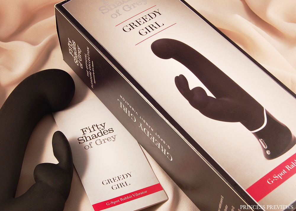 Lovehoney Fifty Shades of Grey Greedy Girl Packaging