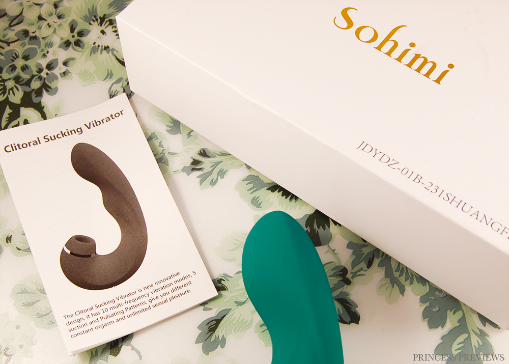 Sohimi Suction Vibrator Packaging