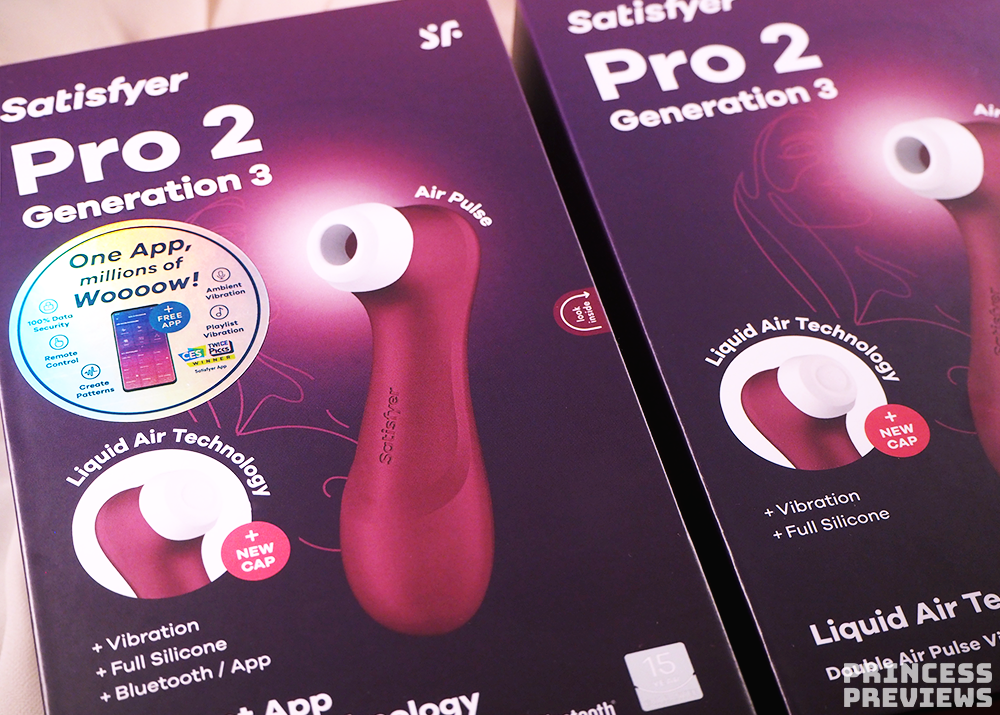 Satisfyer Pro 2 Generation 3 Packaging